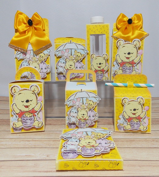 Arquivo de Corte Ursinho Pooh Studio e pdf