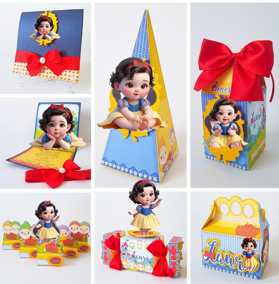 Arquivo de Corte Digital Studio Branca de Neve Baby