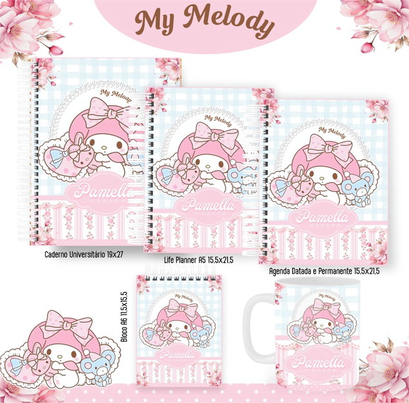 Combo de Capas Volta Ás Aulas May Melody Png/ pdf