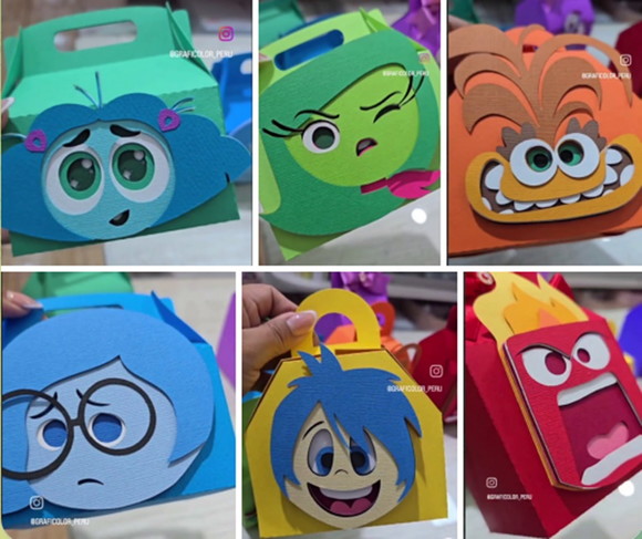 Arquivo Sacolinhas Personagens Divertidamente 2 Studio