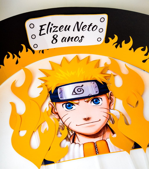 Arquivo Digital Topo de Bolo Naruto Studio