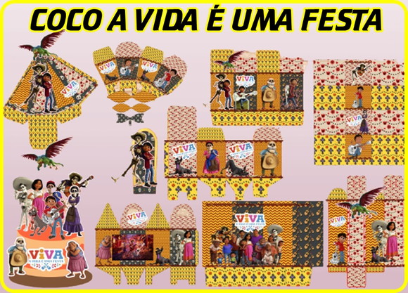 Arquivo Digital Silhouette Festa Mexicana a Vida É Uma Festa