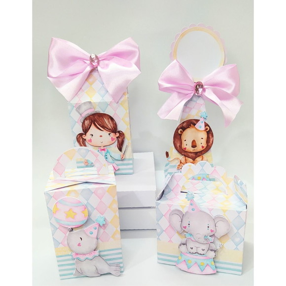 Arquivo de Corte Silhouette Circo Candy Color Luxo
