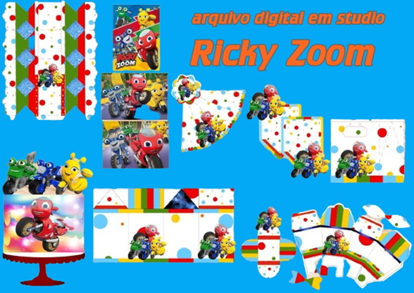 Arquivo Digital Studio Silhouette Ricky Zoom