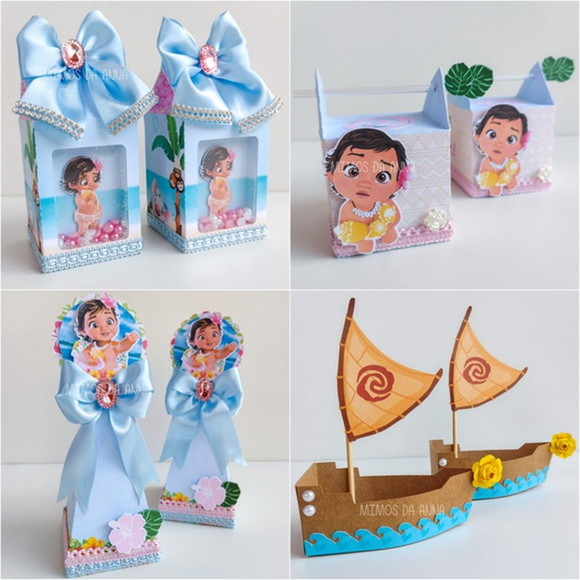 Arquivo Digital de Corte Silhouette Moana Baby Luxo