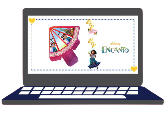 Arquivo Digital Studio e pdf Encanto Desenho Disney