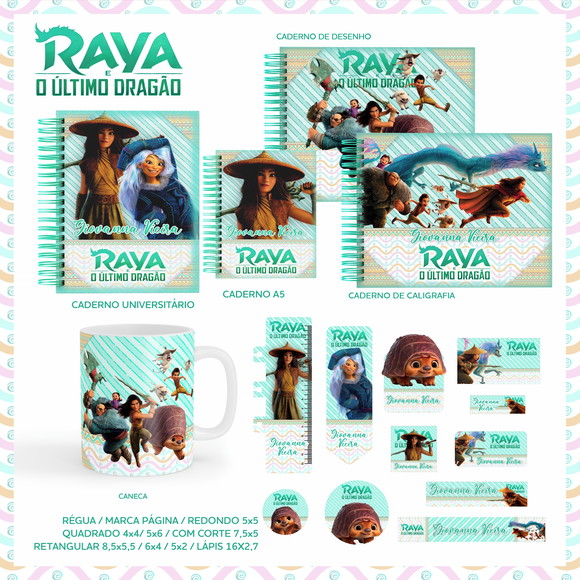 Arquivo Digital Kit Volta Ás Aulas Raya e o Ultimo Dragão