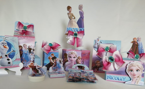 Arquivo Digital Silhouette Frozen Luxo