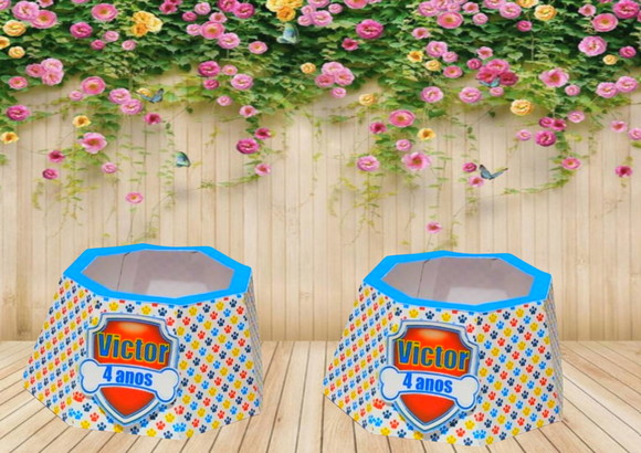 Arquivo Máquina Silhouette Tigela Patrulha Canina