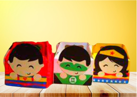 Arquivo Digital Silhouette Malinhas Super Herois Luxo