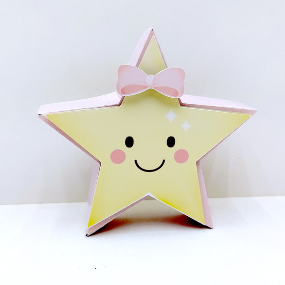 Arquivo Silhouette Caixa Estrelinha Linda Luxo