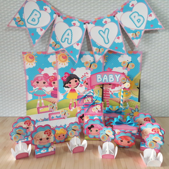 Kit Digital Silhouette Lalaloopsy Festa em Casa