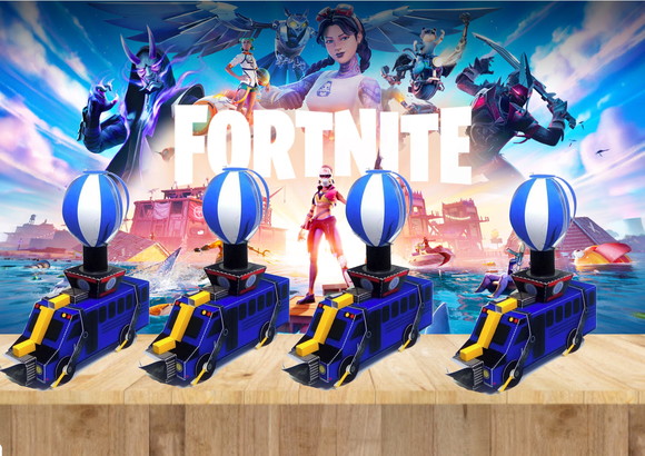 Arquivo Silhouette Ônibus de Batalha Fortnite
