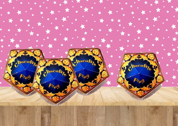 Arquivo Digital Silhouette Caixa Chocolate Frog Harry