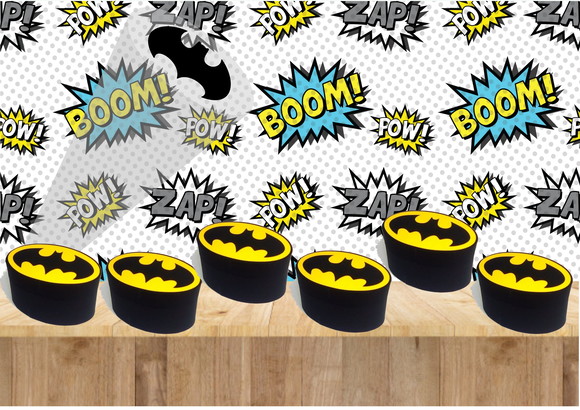 Arquivo Digital Caixa Silhouette Batman