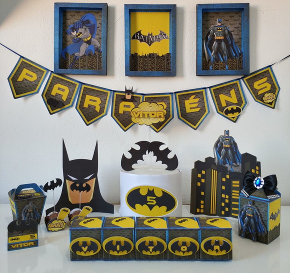 Arquivo Caixa Silhouette Batman Superluxo