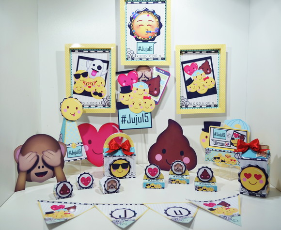 Arquivo Digital Silhouette Emoji Festa em Casa