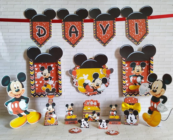 Arquivo Mickey pdf Corte Manual Tesourete