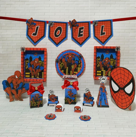 Arquivo Silhouette Festa em Casa Homem Aranha