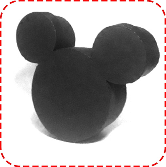 Arquivo Caixa Silhouette Cabeça Mickey