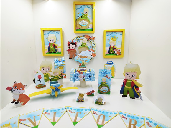 Arquivo Pequeno Principe em pdf Corte Manual Festa em Casa