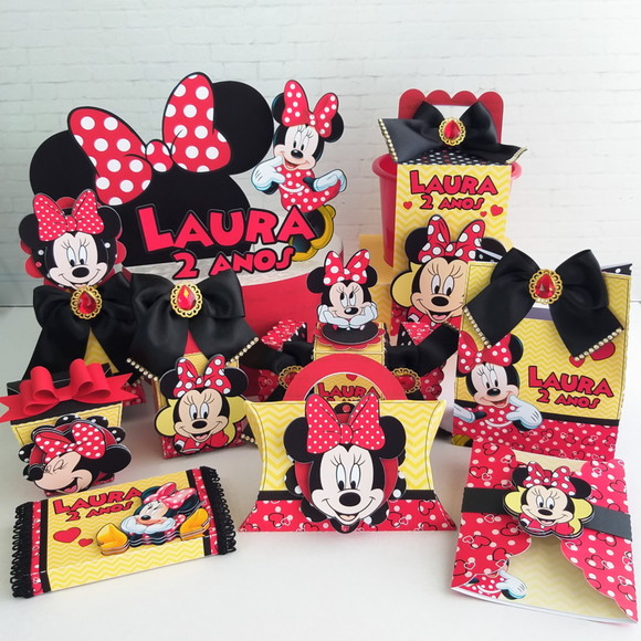 Arquivo Corte Digital Silhouette Minnie Luxo