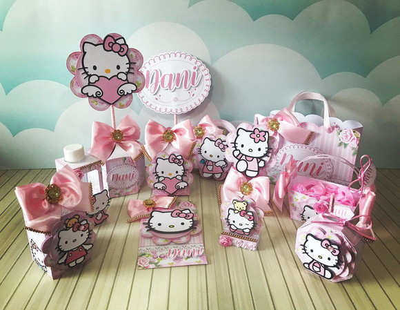 Arquivo Caixa Silhouette Hello Kitty