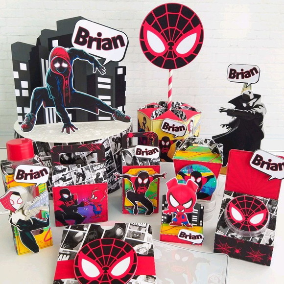 Arquivo Caixa Silhouette Homem Aranho no Aranhaverso