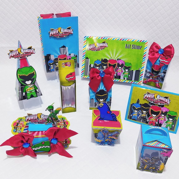Arquivo Corte Digital Power Rangers Luxo