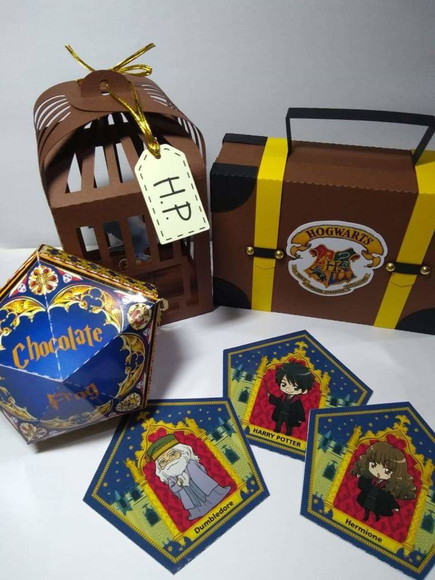 Arquivo Corte Digital Festa Harry Potter Luxo