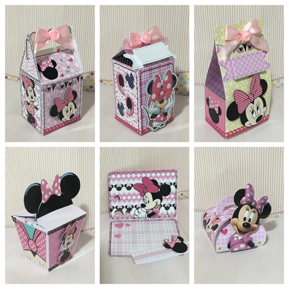 Arquivo Silhouette Minnie Rosa Luxo Completo com Cx Alta