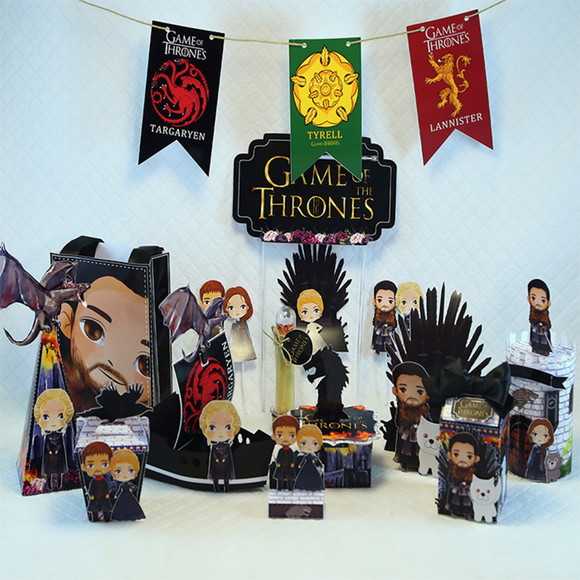 Arquivo Corte Digital Silhouette Festa Games Of Thrones