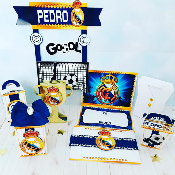 Arquivo Caixa Silhouette Futebol Real Madrid