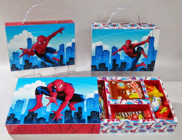 Arquivo Digital Kit Diversão Maletinha Homem Aranha