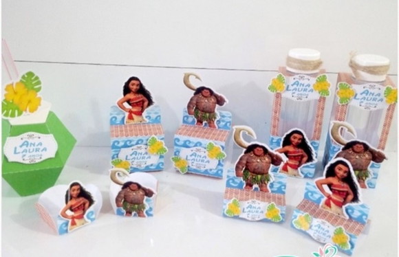 Arquivo Corte Digital Festa Moana Luxo