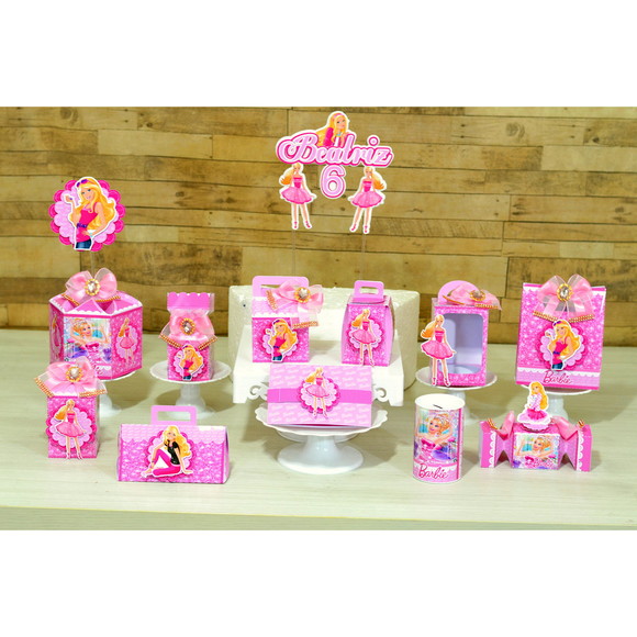 Arquivo de Corte Digital Barbie Rosa Luxo