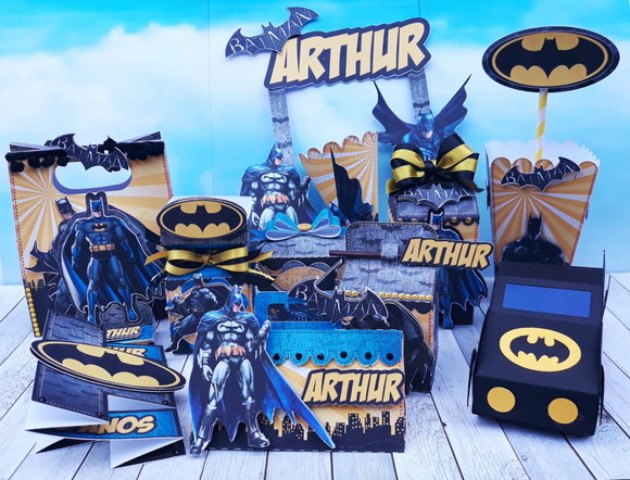 Arquivo Corte Digital Festa Batman Luxo Completo