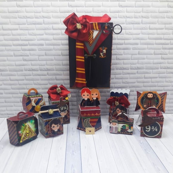 Arquivo Corte Digital Festa Harry Potter Luxo