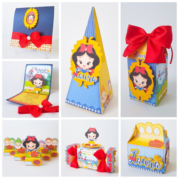 Arquivo Silhouette Branca de Neve Luxo