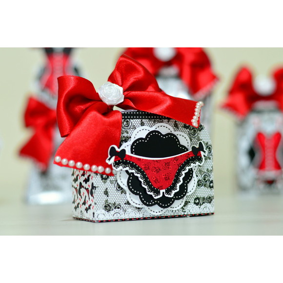 Arquivo Silhouette Cha de Lingerie Luxo