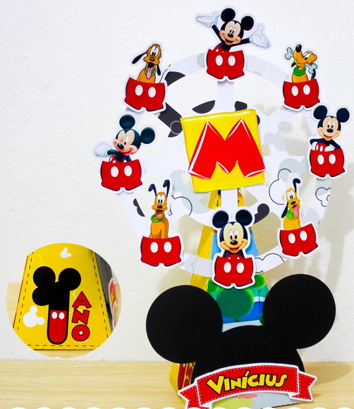 Arquivo Digital roda gigante Mickey e sua turma