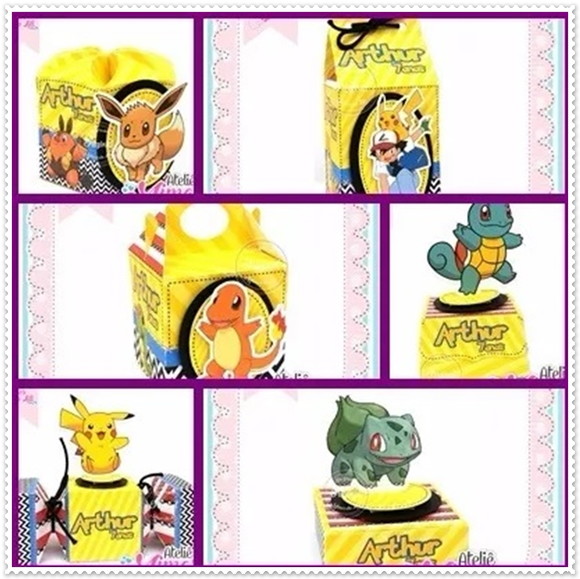 Arquivo de Corte Digital Caixas Pokemon