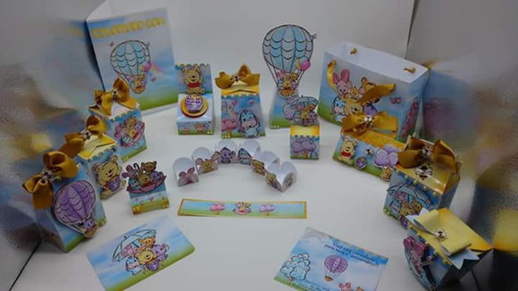 Arquivo de Corte Silhouette Ursinho Pooh Luxo