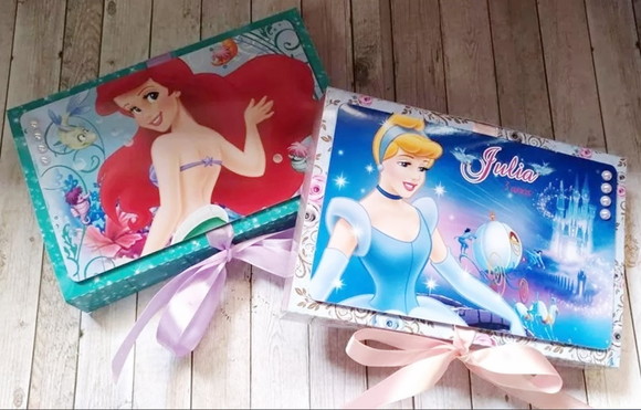 Arquivo Corte Digital Kit Ariel e Cinderella