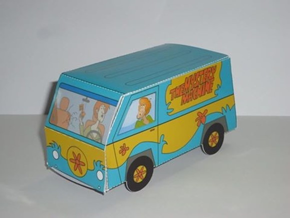 Arquivo de Corte Digital silhouette VAN Scooby Dooh