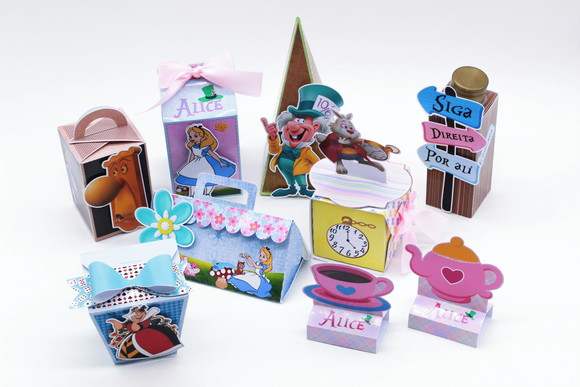 Kit Digital Alice no Pais das Maravilhas