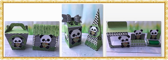 Arquivo Digital Silhouette Festa Ursinho Panda Novo!