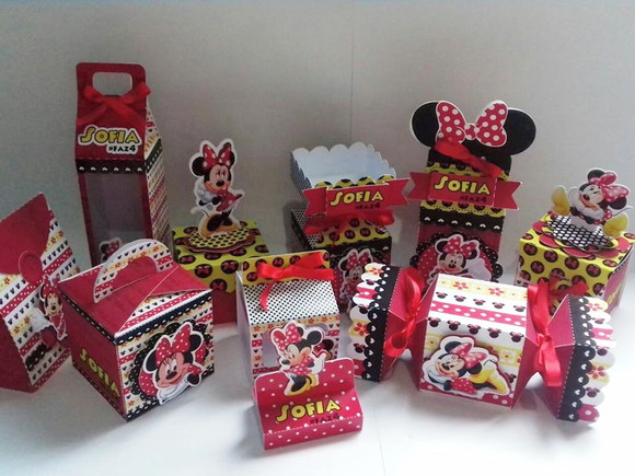 Arquivo Corte Digital Silhouette Festa Minnie Luxo