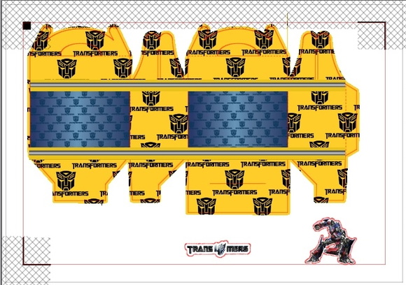 Arquivo de Corte Digital Festa Transformers