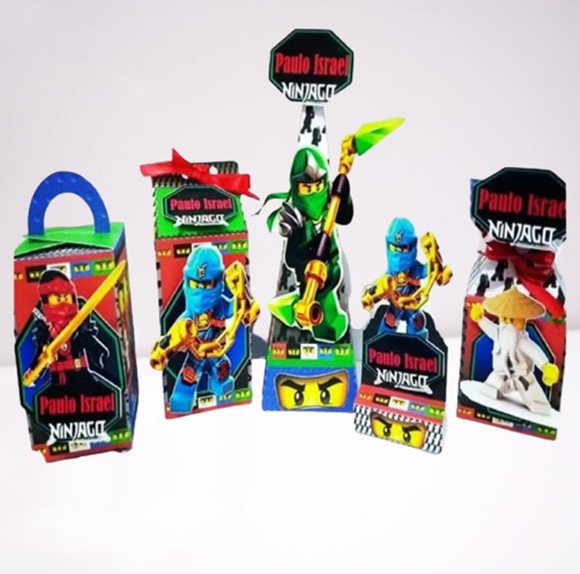 Arquivo Corte Digital Festa Lego Ninjago